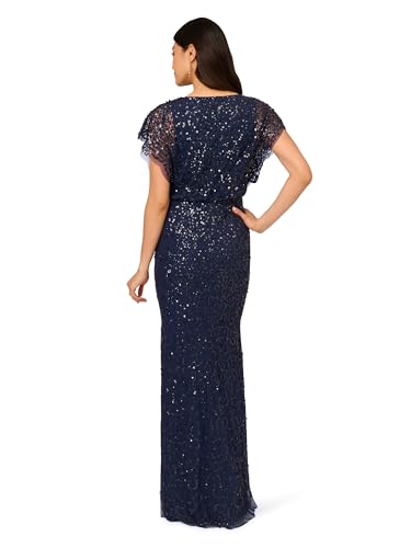 Women's Beaded Mermaid Long Dress
